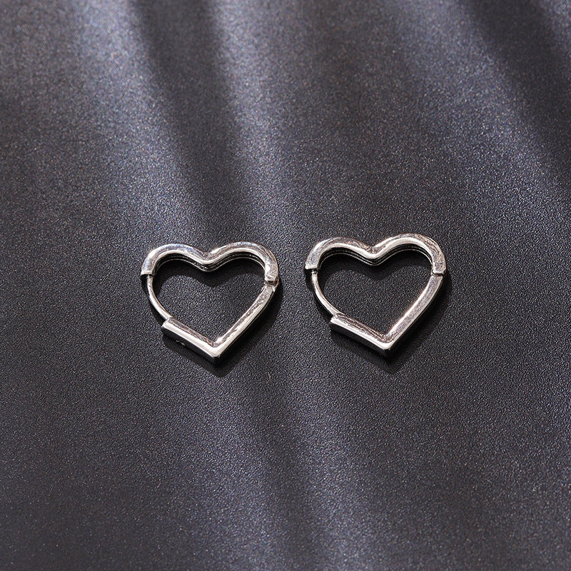 S925 Silver Needle Simple Sweet Earrings