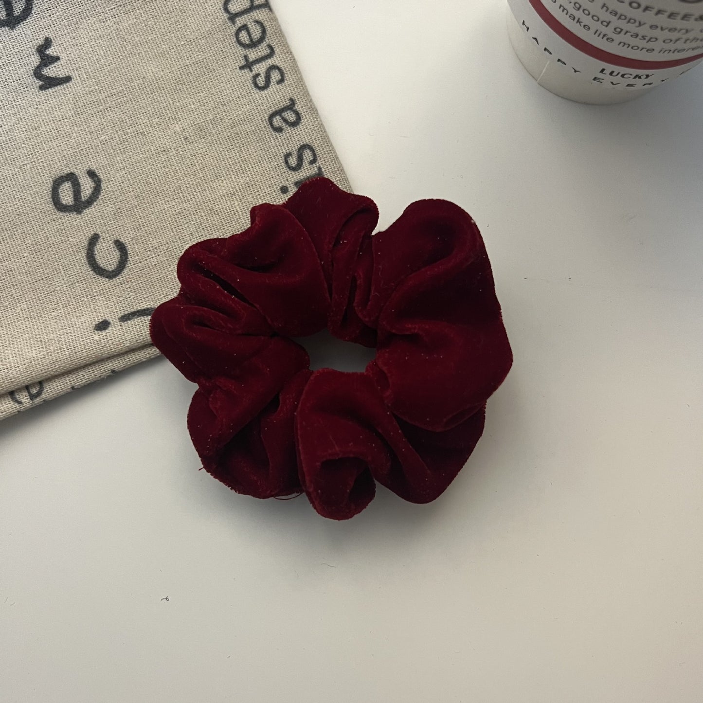 Solid color velvet Hair Ties