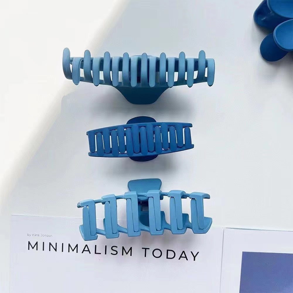 Rhine Blue Hair Clips