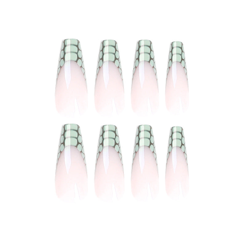 Crocodile pattern PRESS ON NAILS