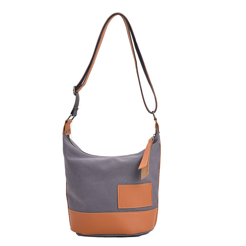 Lightweight large-capacity canvas handbag leisure slung commuter handbag Spring/Summer 2022 new fashion shoulder cloth bag