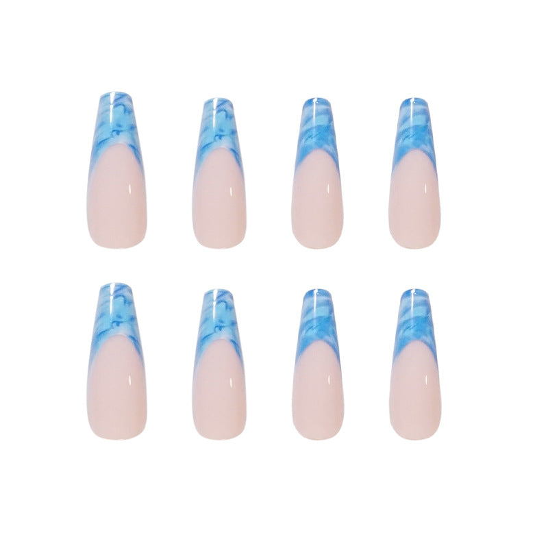 French halo PRESS ON NAILS