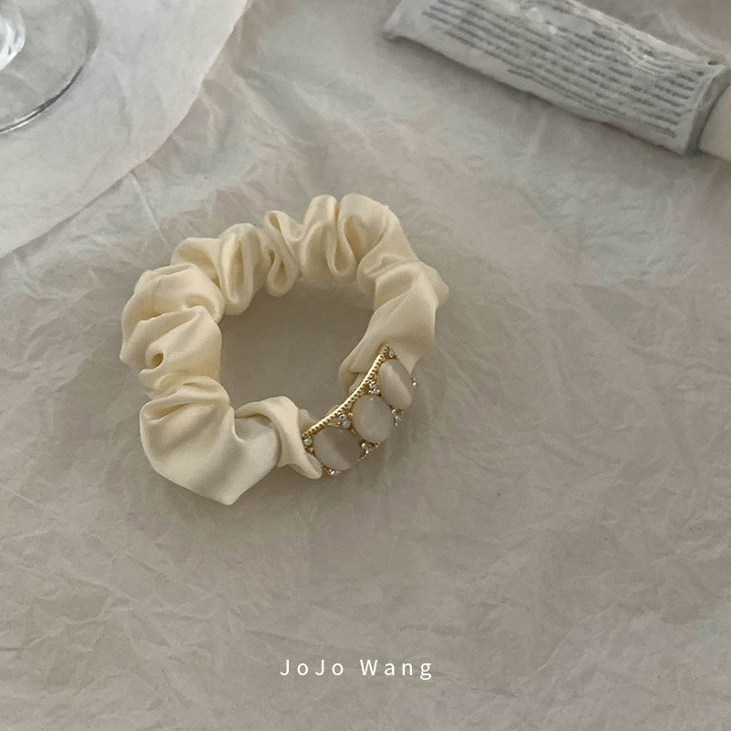 Minimalist leather band Hair Ties