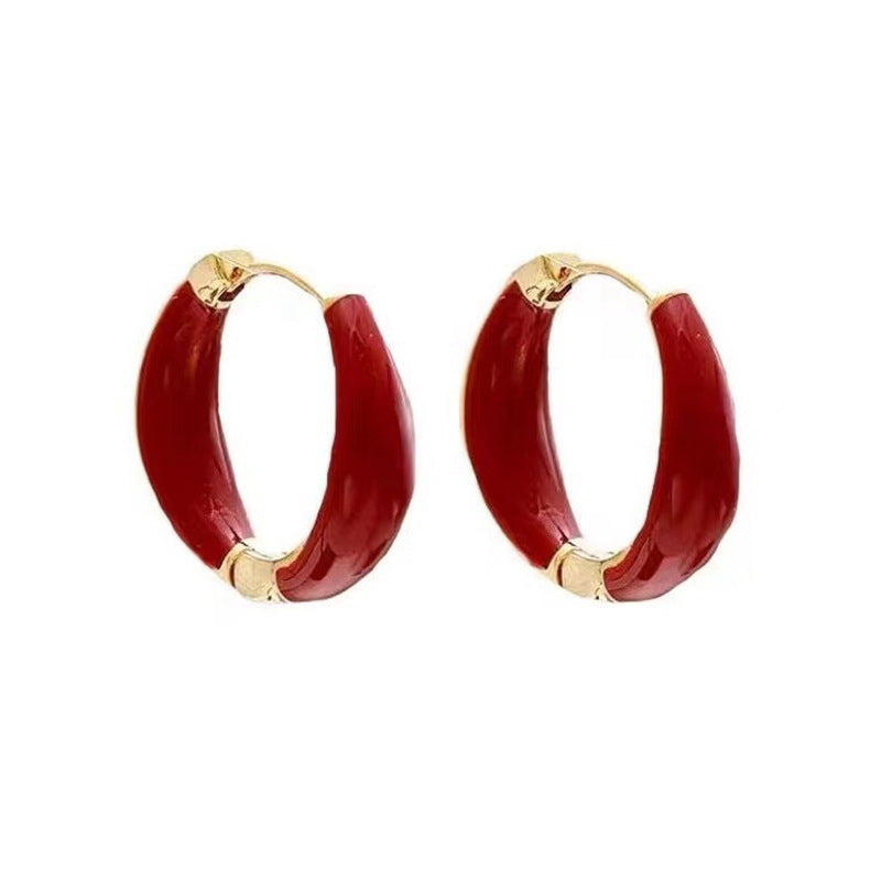 Vintage simple earrings