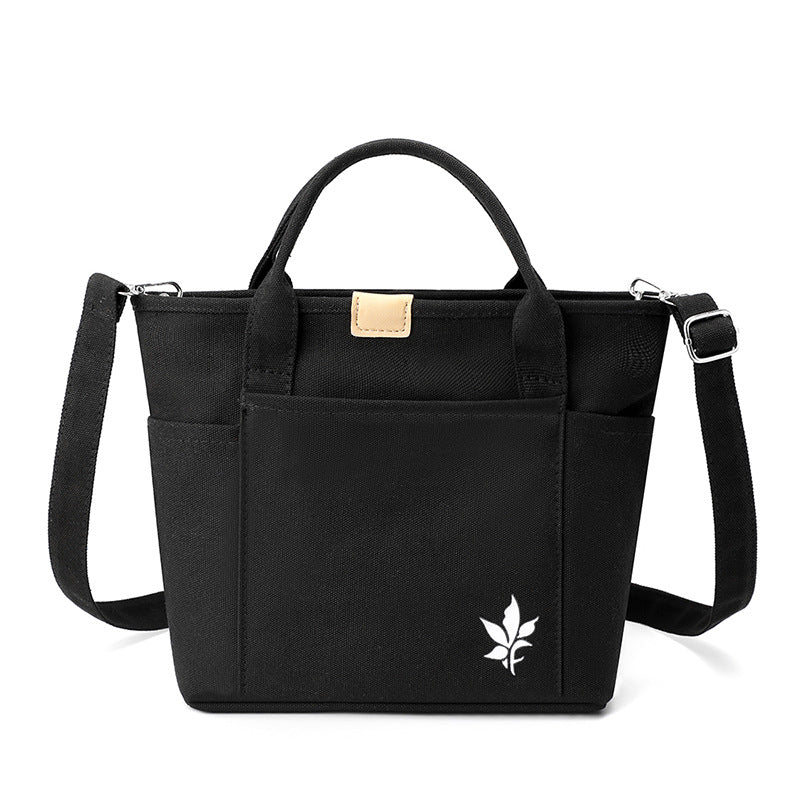 Casual large-capacity shoulder bag fashion messenger bag new tote bag Joker handbag canvas handbag