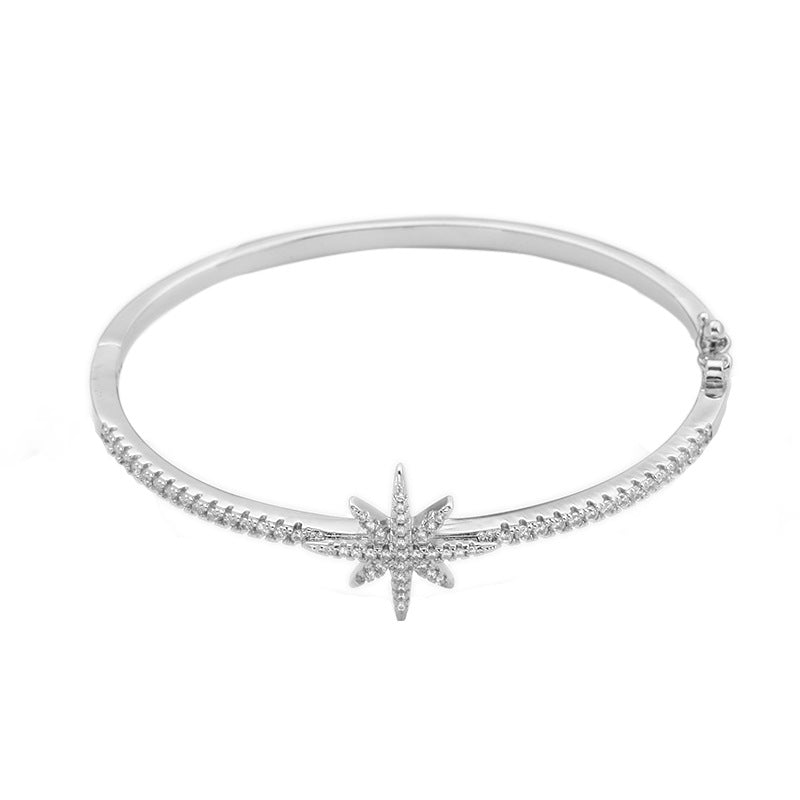 Eight-star zircon fashion star bracelet female