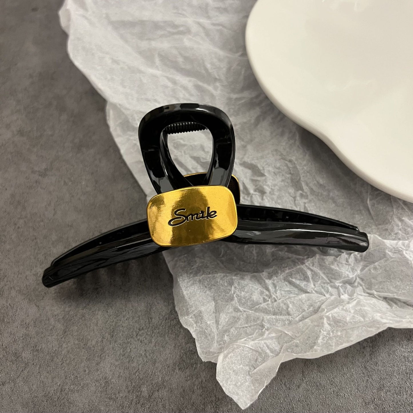 Retro Black Hair Clips