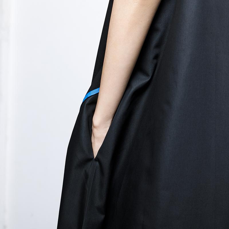 Patchwork Casual Loose Comfortable Midi Dress