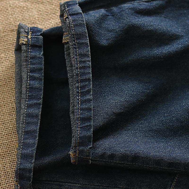 Personalized Big Pocket Loose Harem Jeans