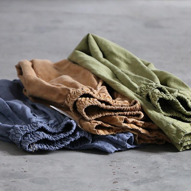 Pure Color Retro Soft Comfortable Loose Bloomers