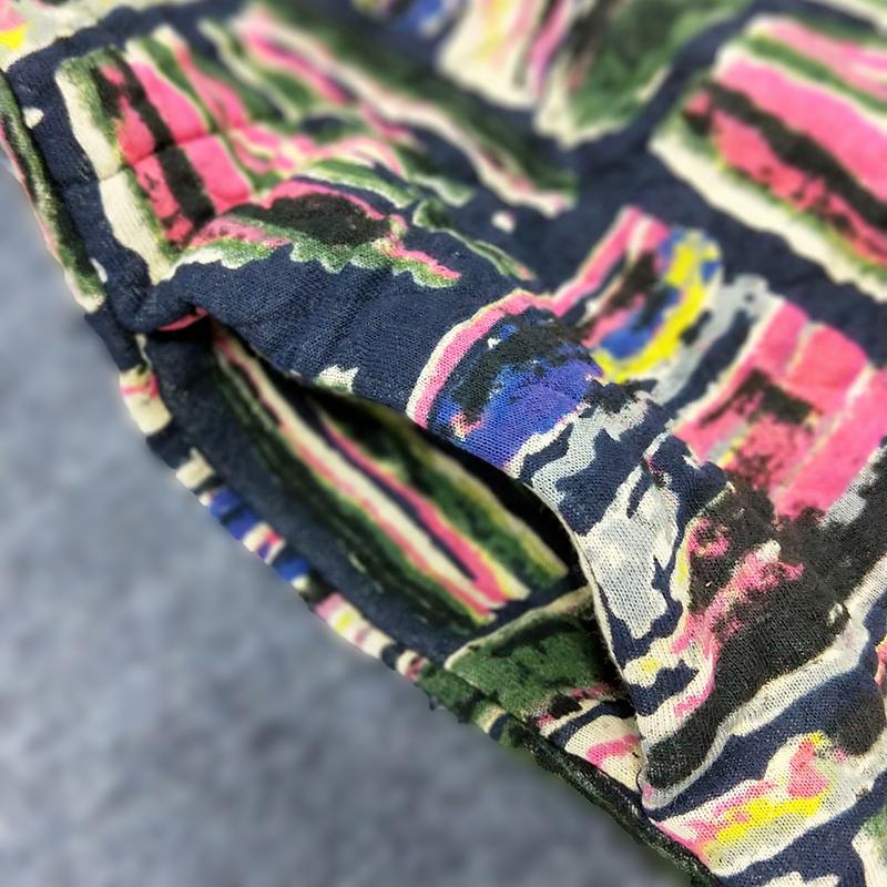 Winter Casual Print Mid-Calf Pullovers Loose Long Sleeve Dress