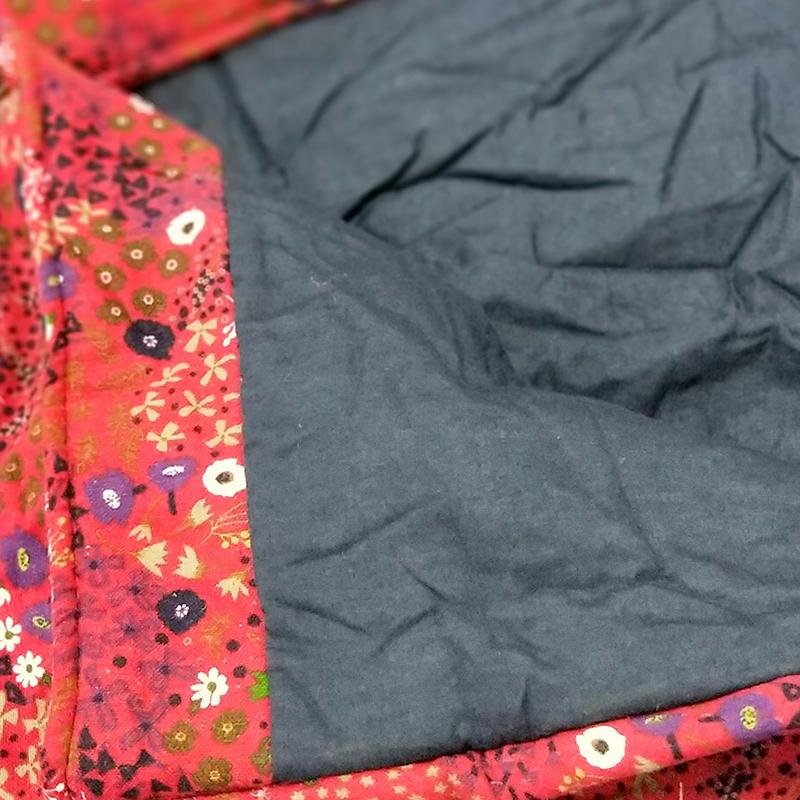 Women Winter Casual Floral Cardigans Long Sleeve Coat