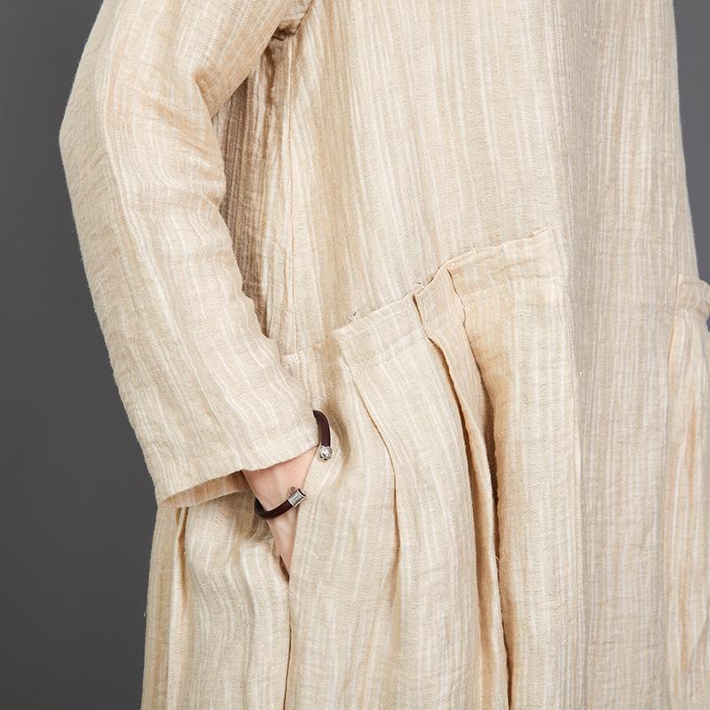 Solid Color Agaric Lace Loose Comfortable Dress