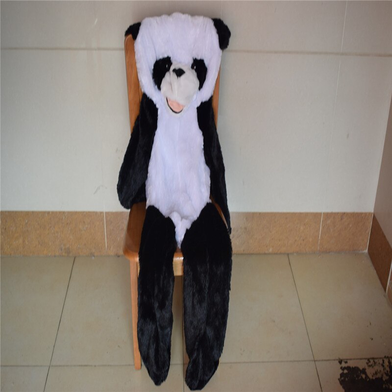 Stuffed & Plush Animals 80-100CM Giant Oversize Panda Skin Toys Panda Stuffed Plush Panda Bear Doll Kids Gifts Toys for Girls