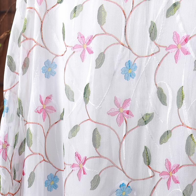 Summer Floral Printing Casual Sleeveless Loose Dress