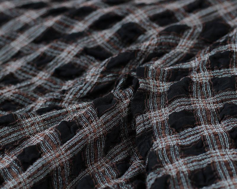 Retro Summer Women Pullover Plaid Plus Size Dress