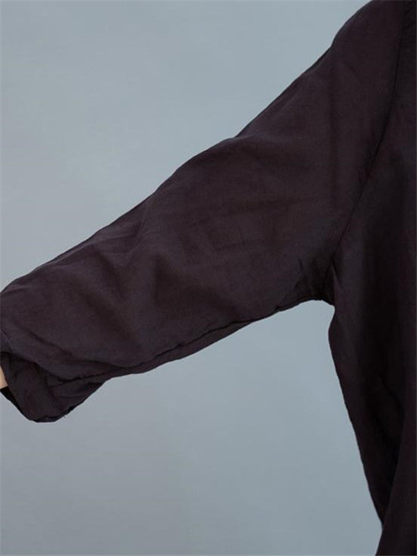 Translucent Long Style Cotton Sunscreen Shirt