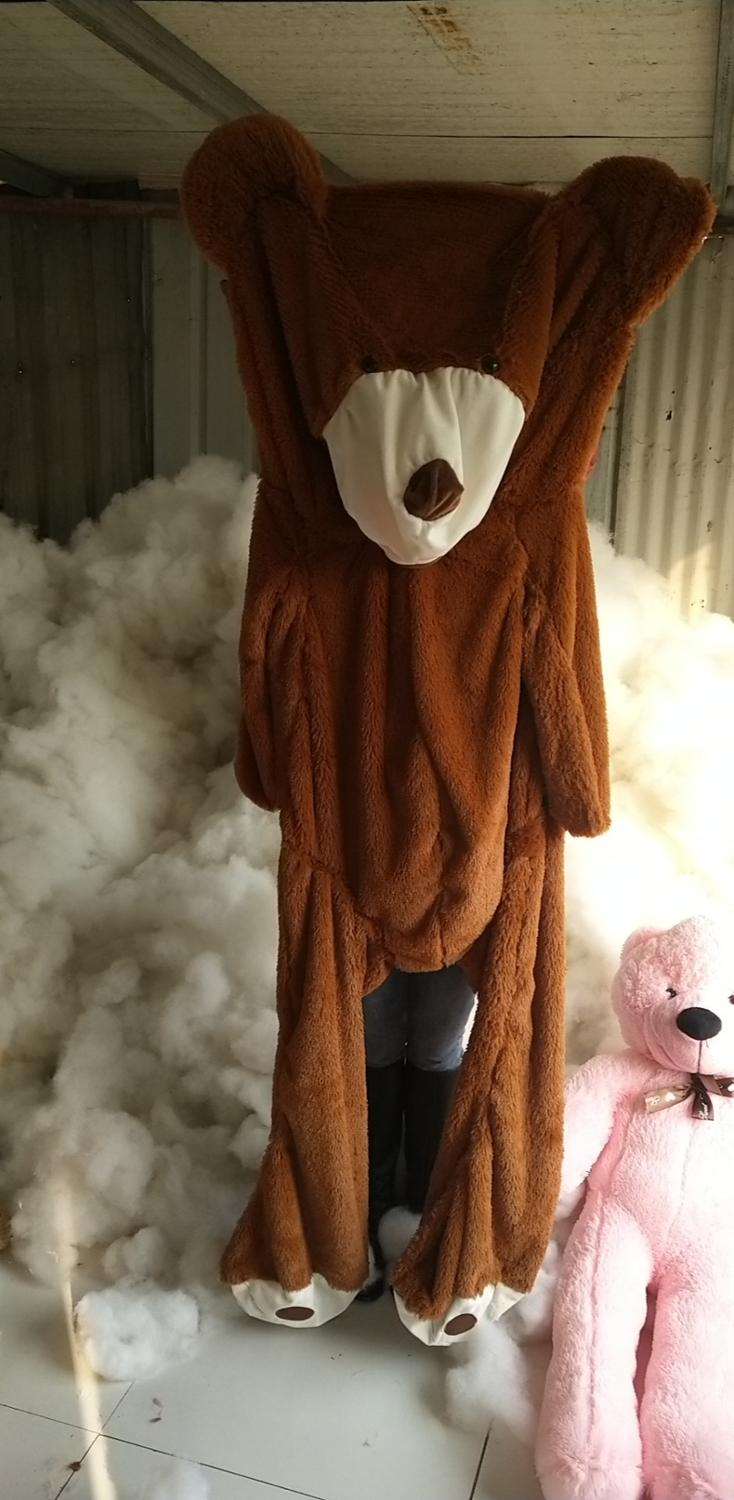 Teddy Bear Huge American Giant Bear Skin Teddy Bear Coat Good Quality Factary Price Soft Toys For Girls