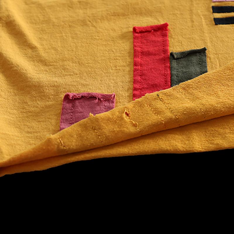 Vintage Hole Embroidery Patch Designs Blouse