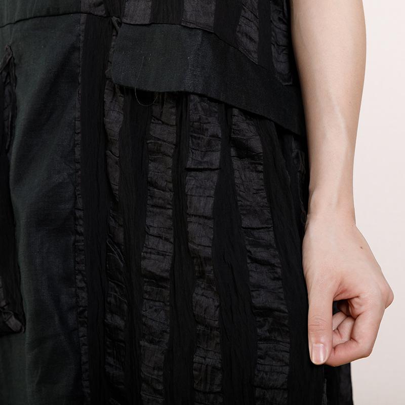 Round Neck Casual Patchwork Summer Dress