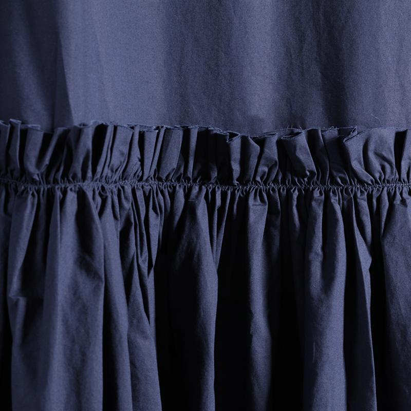 Women Solid Casual Pleated Short Sleeves Dress