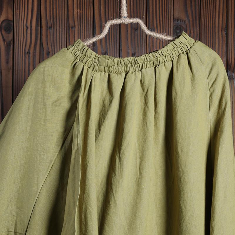 Women Spring Casual Solid Ankle-Length Asymmetrical Skirt