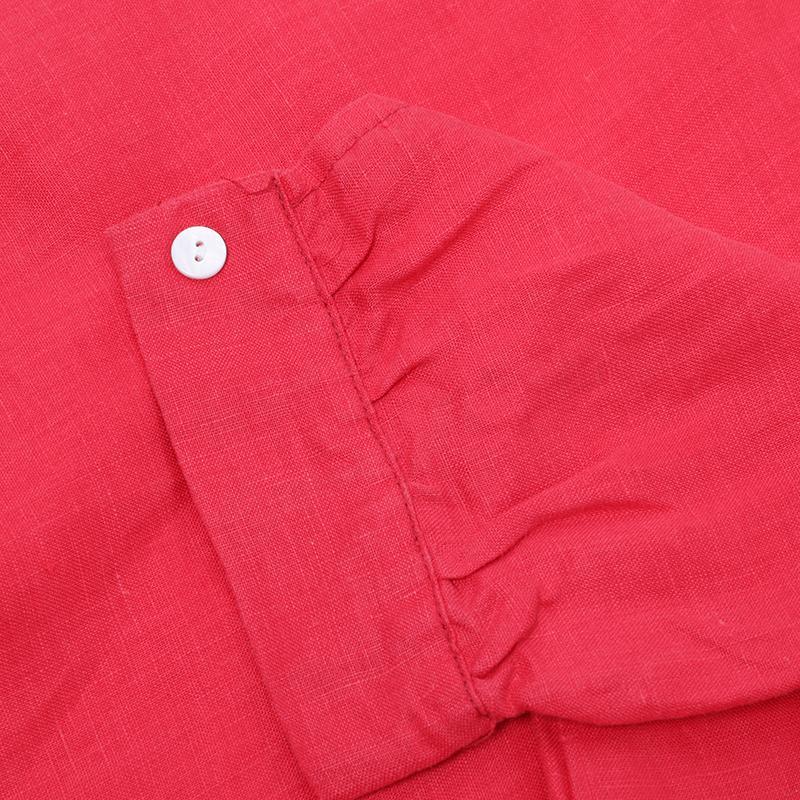 Women Spring Casual Solid Mid-Calf Cardigan Loose Long Sleeve Dress