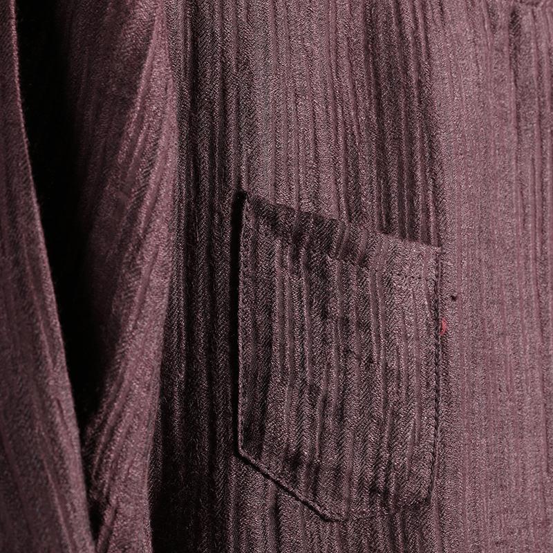 Women Spring Casual Solid Mid-Calf Pullover Long Sleeve Loose Dress