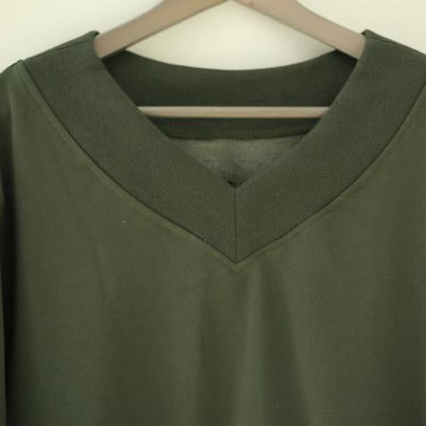 Women Spring Casual Solid Pullover Long Sleeve Sweatshirt