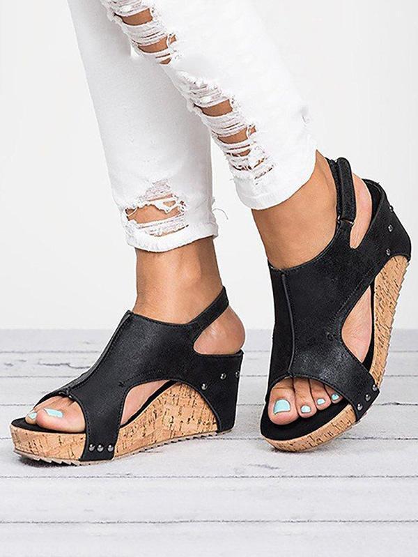 Original Open Feet Sandals Shoes, Three Colors