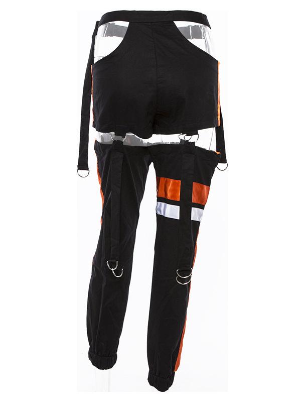 Breathable Hollow Waistband Wide Leg Athletic Pant