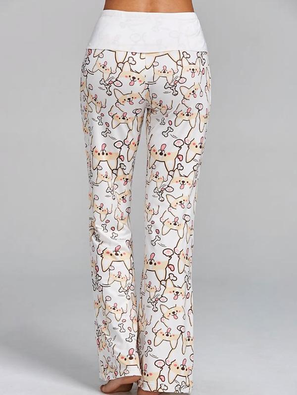 Chic Printed Yoga Pants