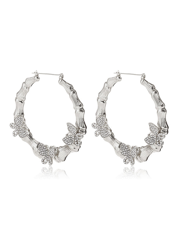 Vintage Butterfly Earrings Accessories