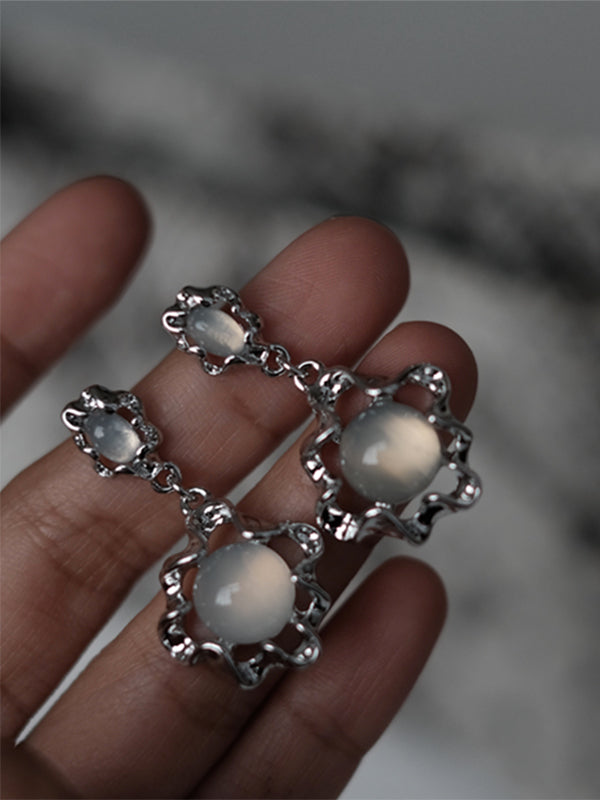 Original Stylish Hollow Stone Earrings