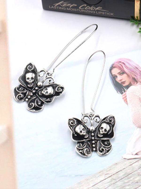 Butterfly Shape Alloy Earrings Accessories