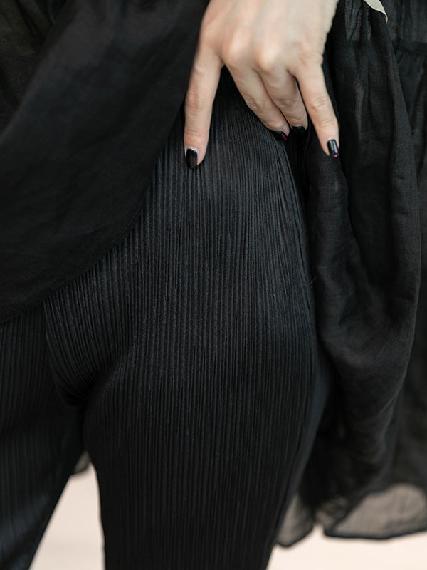 Casual Solid Color Leggings&Capri-Pants