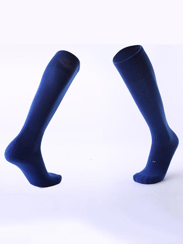 Solid Sports Knee High Socks