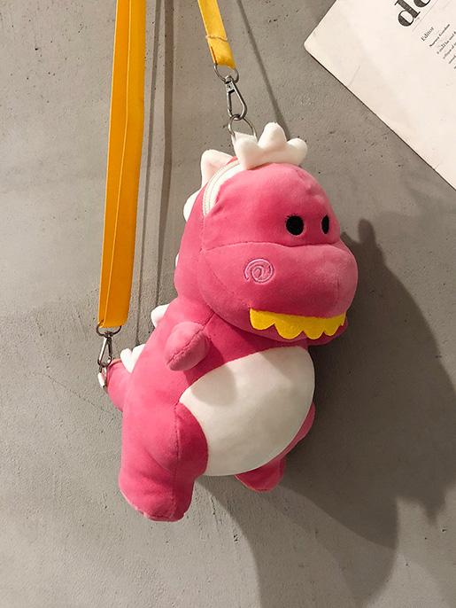 Cotton Pretty Little Dinosaur Plush Bag