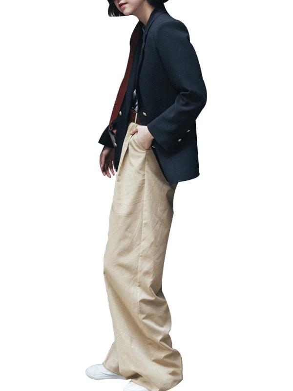 Loose High-waist Wide Leg Pants