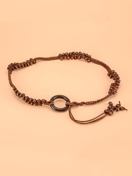 Bohemia Plait Beaded Belt Accessories