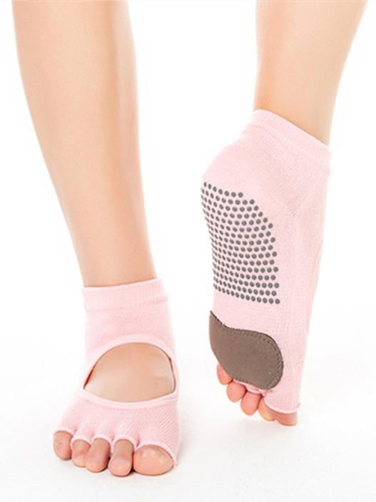 Open-backed Five-finger Yoga Socks