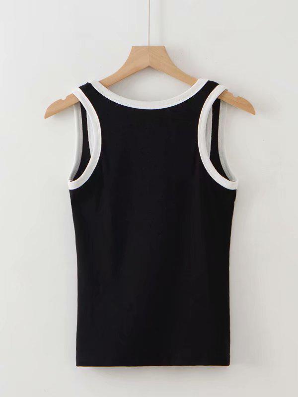 Sexy Backless Cotton Vest