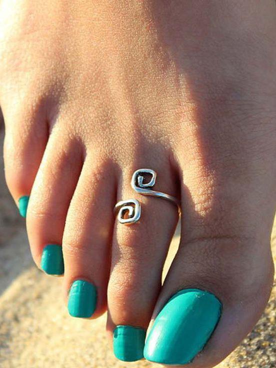 Vintage Lucky Foot Rings Accessories