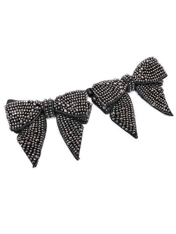 Bow-embellished DIY Shoes Decoration