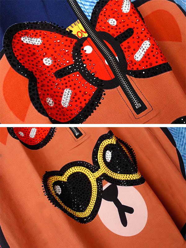 Street Casual Printed Jumpsuits