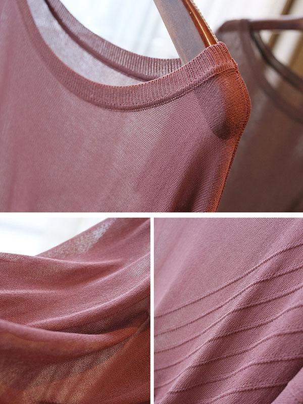 Loose Soft 2-pieces Long Dress