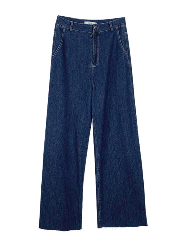 Original Blue Empire Wide-Leg Jean Pants