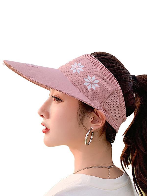 Leisure Print Sun-Protection Empty Top Caps