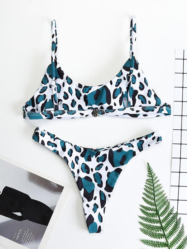 Leopard Printed Bikini Set
