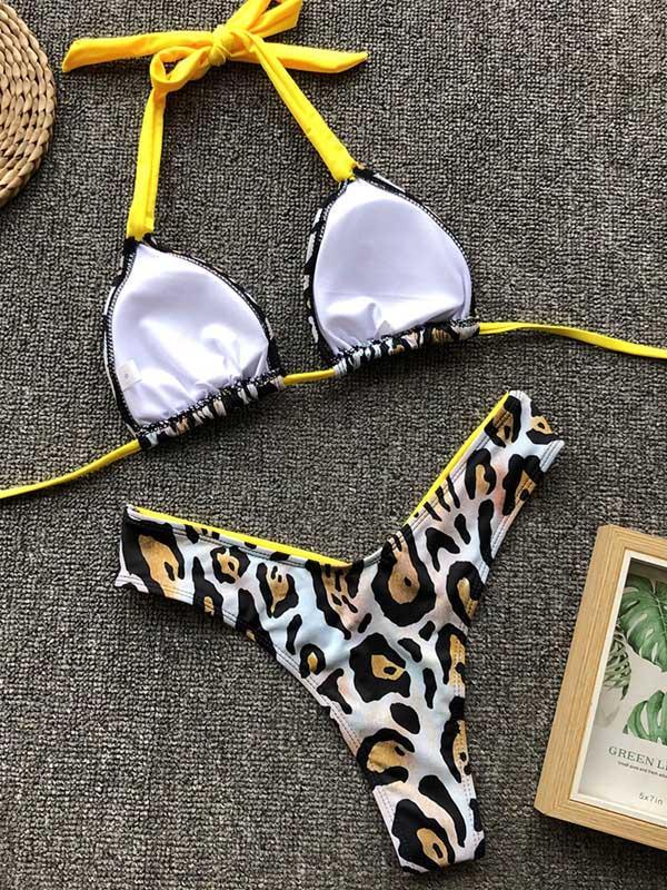 Sexy Backless Bikinis Swimwear